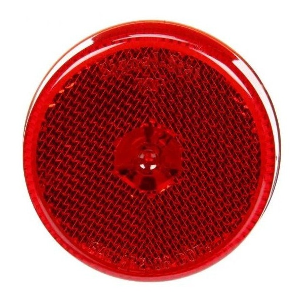 Truck-Lite Signal-Stat, Led, Red Round, 4 Diode, Marker Clearance Light, P2, Reflectorized, Pl-10, 12V 1052 - main
